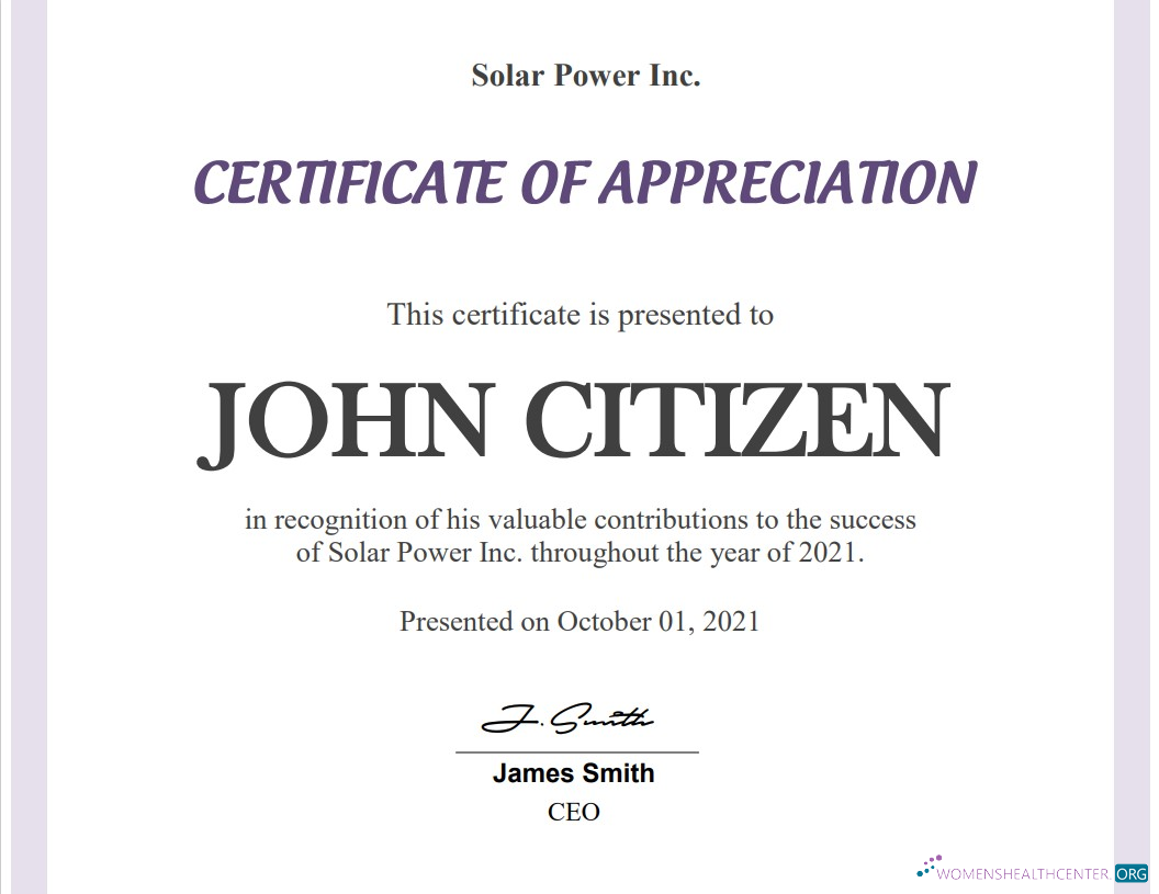 Download USA Employee Appreciation cert Photoshop template